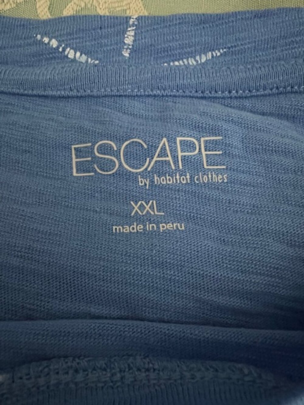 Escape by Habitat Palm Shell Cotton Hi Low Tee - Picture 4 of 6